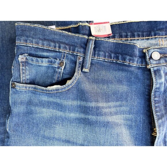 Levi’s 569 Men’s Loose Straight Stretch Jeans NWT Blue Denim Size 42x30 - Picture 3 of 16